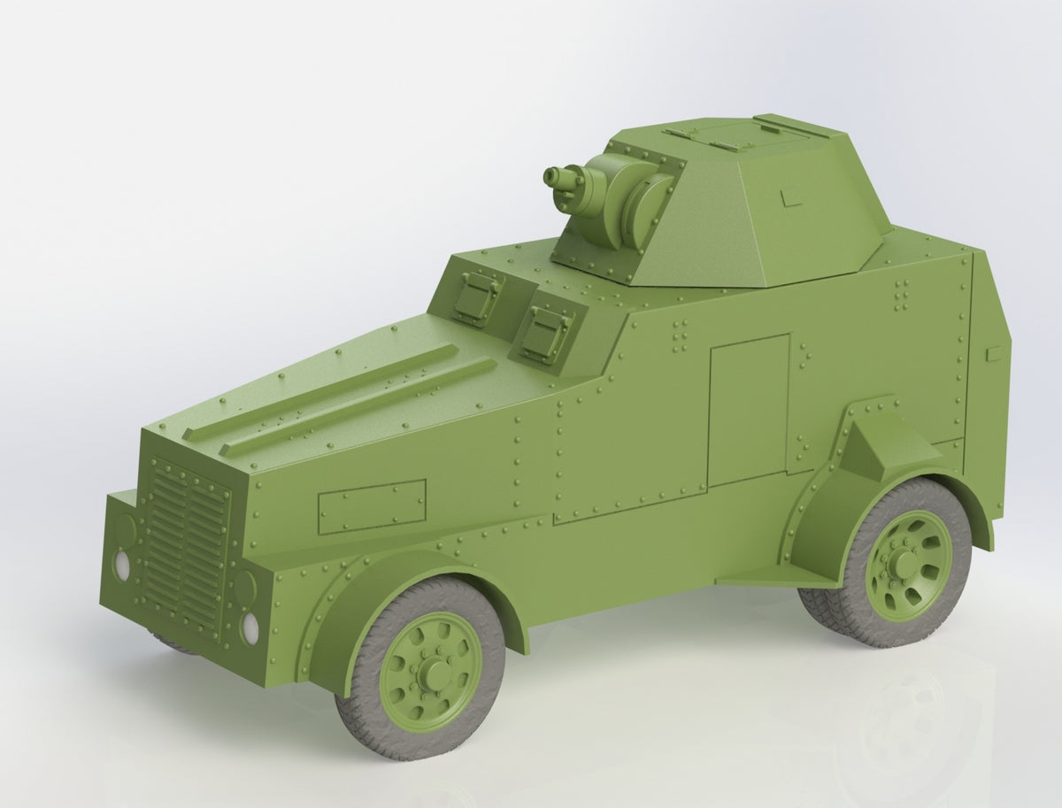 CDM Armoured car – TABLETOP BATTLEFIELD TERRAIN IN 3D
