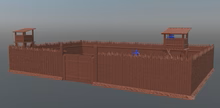 Fort Guard Tower 15mm