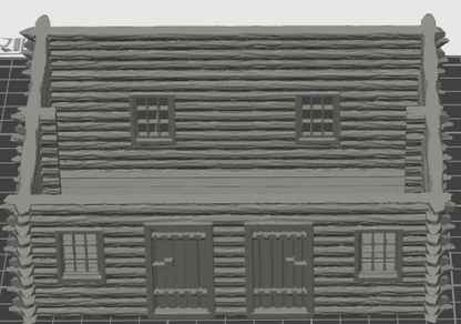 Fort Barracks 28mm