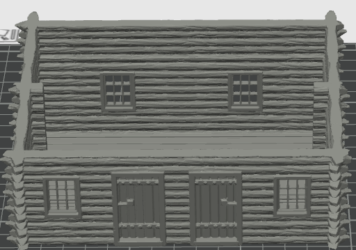 Fort Barracks 15mm