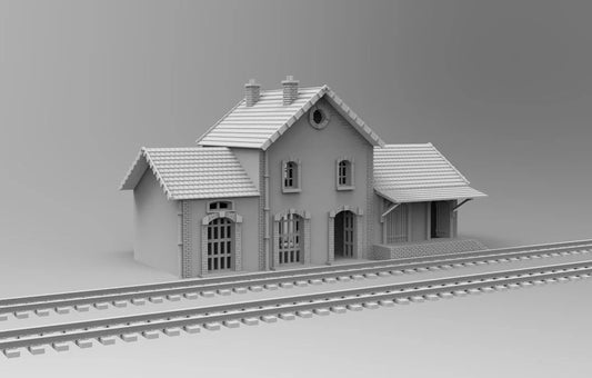 European Train Station