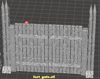 Fort Gate 15mm