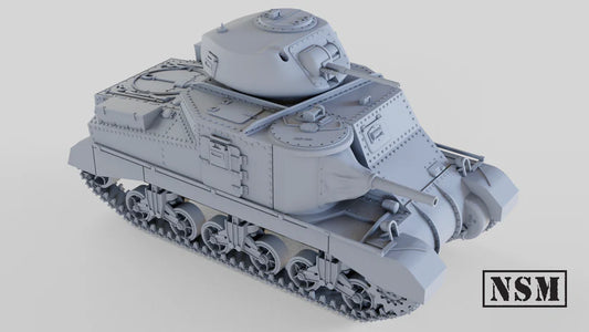 M3 Grant with sand skirts