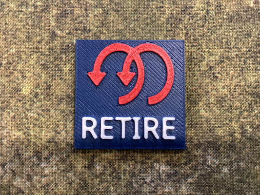Retire marker - Mr Lincoln's War - American Civil War