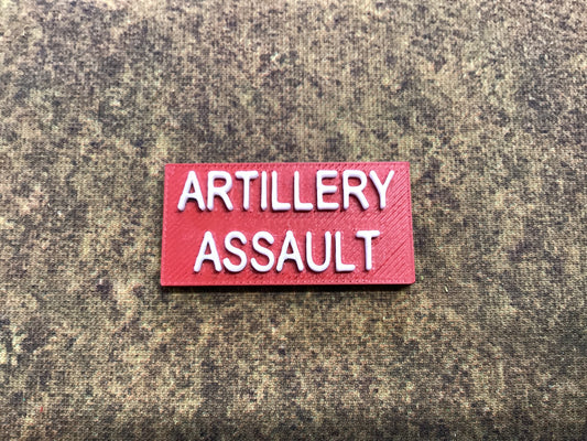 Artillery Assault order chit - General de Armee 2