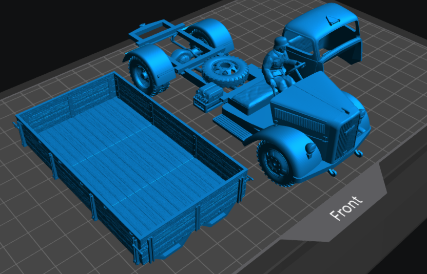 Opel Blitz Low Tray