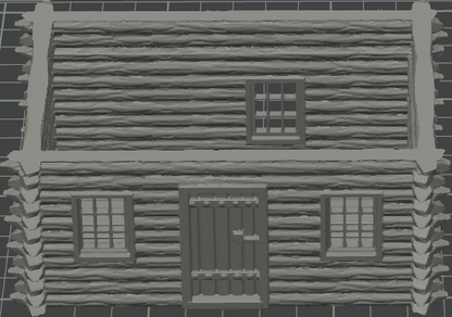 Fort Officers Barracks 28mm