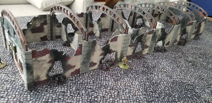 Destroyed Factory - 28mm