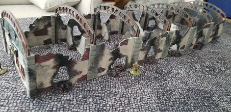 Destroyed Factory - 28mm