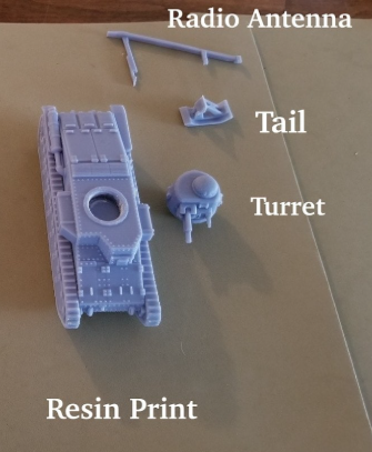 French D1 Tank