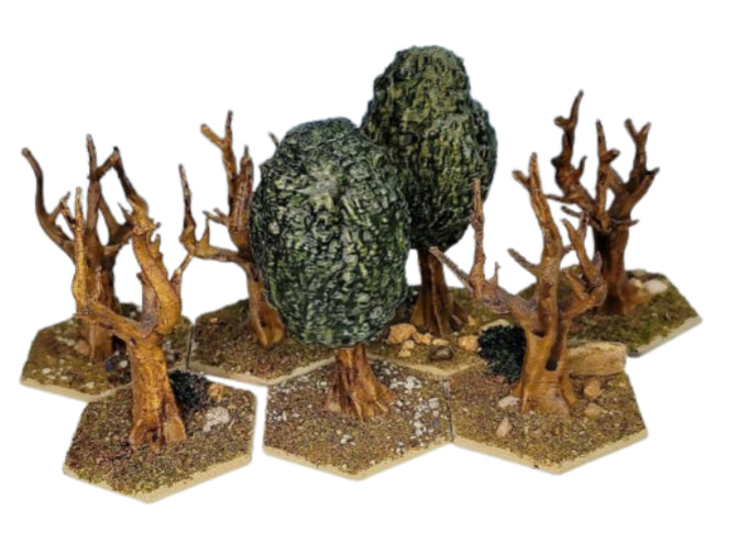 Trees with foliage - 28mm