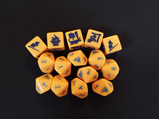 Thalassa Dice Set - Yellow PREORDER